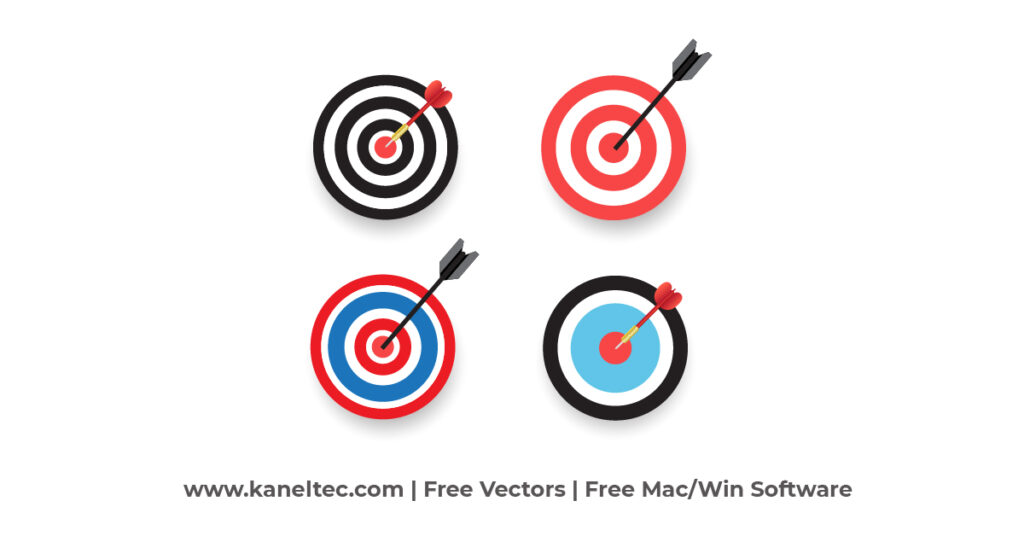 arrows hitting target