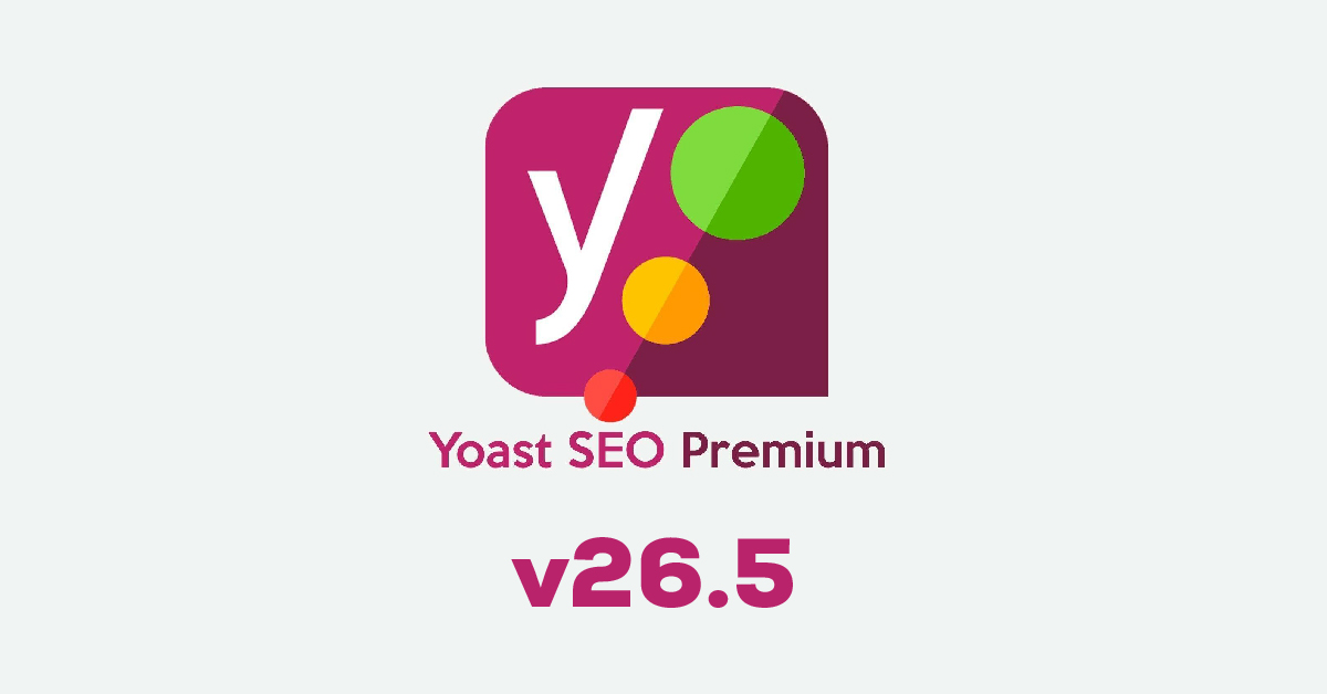 Yoast Premium v26.5